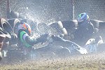 spanning bij eerste NK